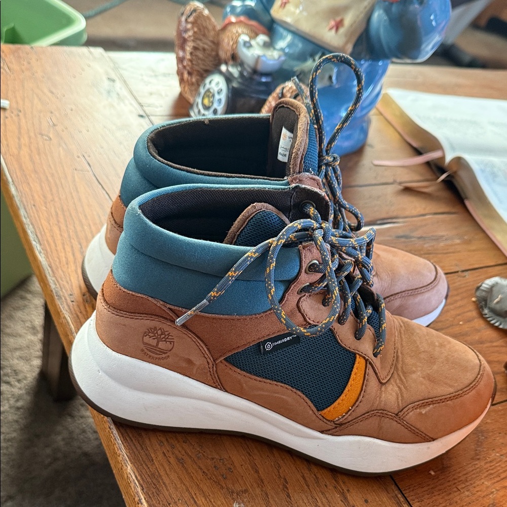 Timberland Womens Boroughs F/L Mid Waterproof - Picture 5 of 7